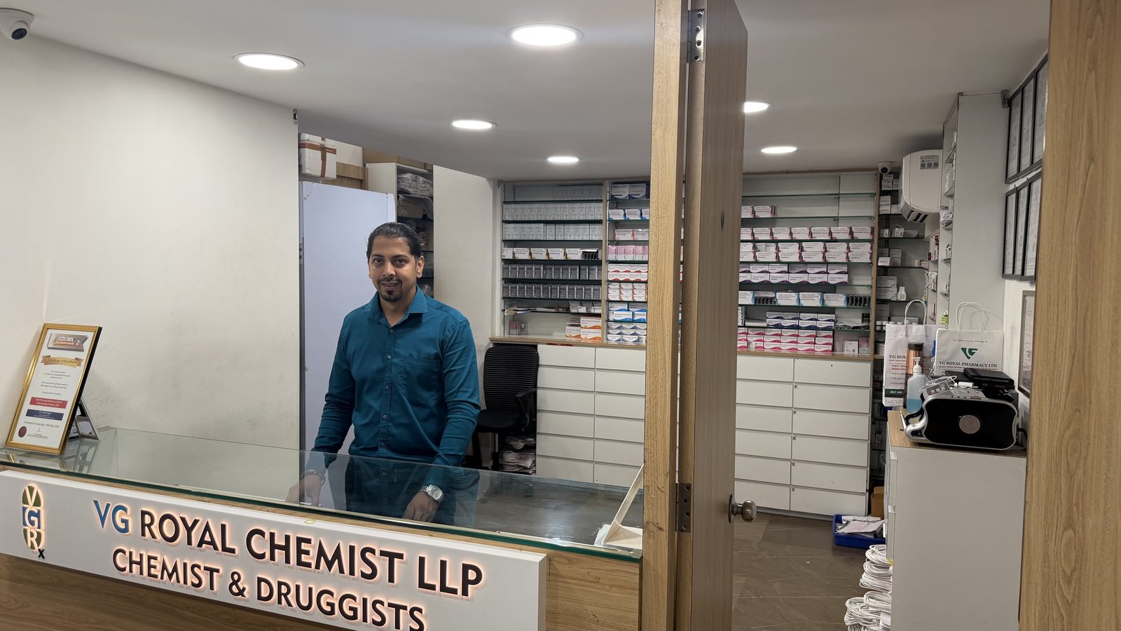 VG Royal Chemist — in-house pharmacy